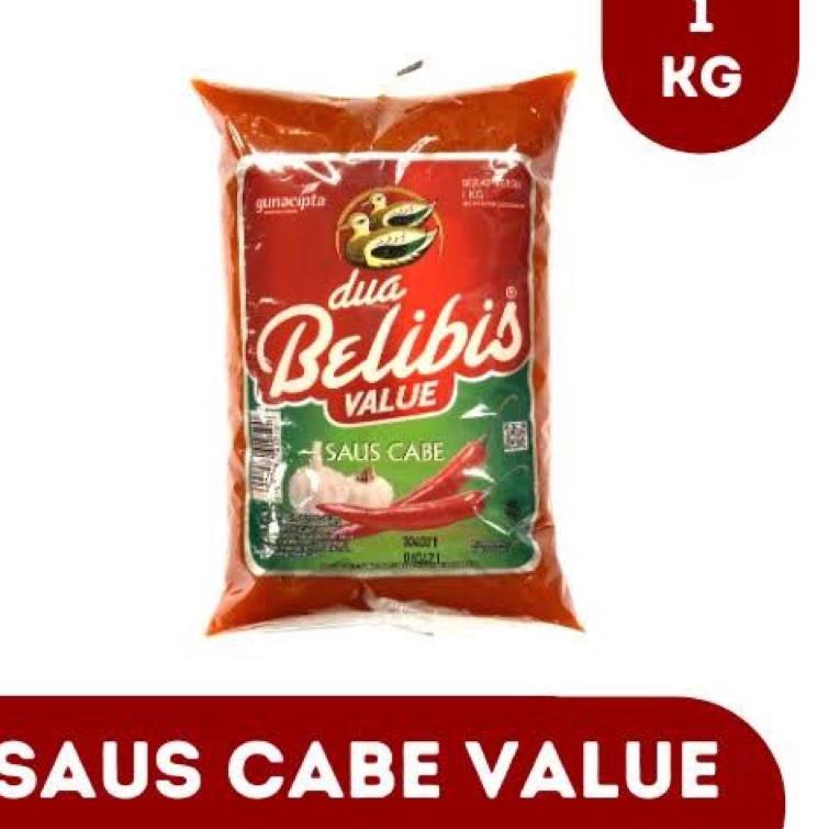 

☛ Restok Belibis Saus Cabe Value Bantal 1KG ,.,.,.,,