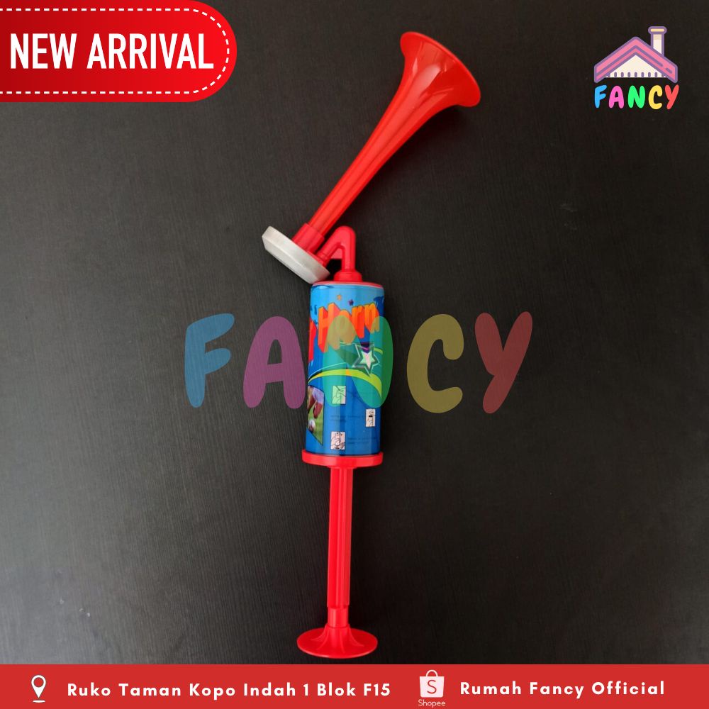 Air Horn Terompet Dirgahayu Supporter ukuran BESAR / Terompet Dorong / Air Horn Terompet Angin Pompa