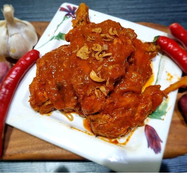 

Maknyuss1 Ayam Kampung Bumbu Rujak Ala Dapur Mak Lan Halal