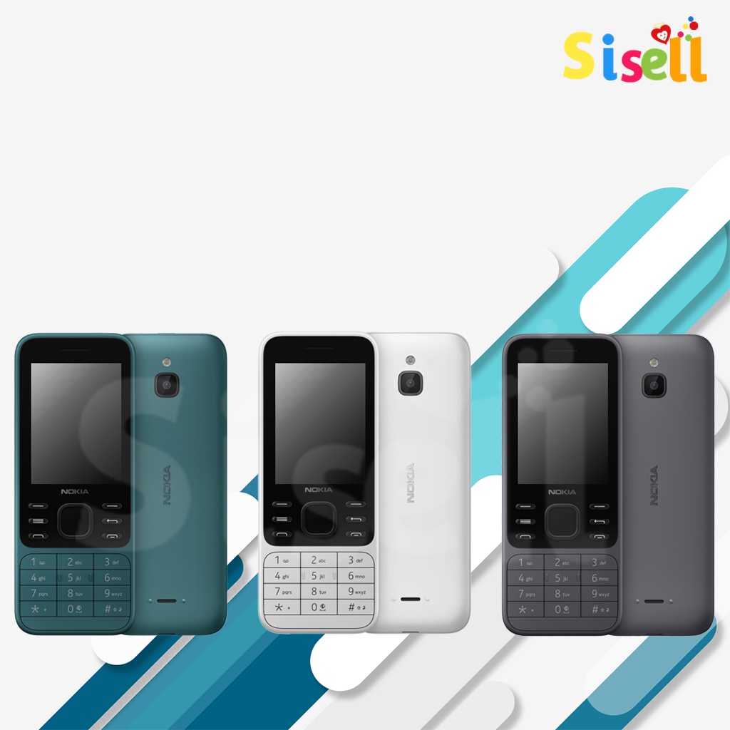 Sisell New Nokia 6300 2021 HANDPHONE N oki a Hp murah Mobile Phone Only 2G