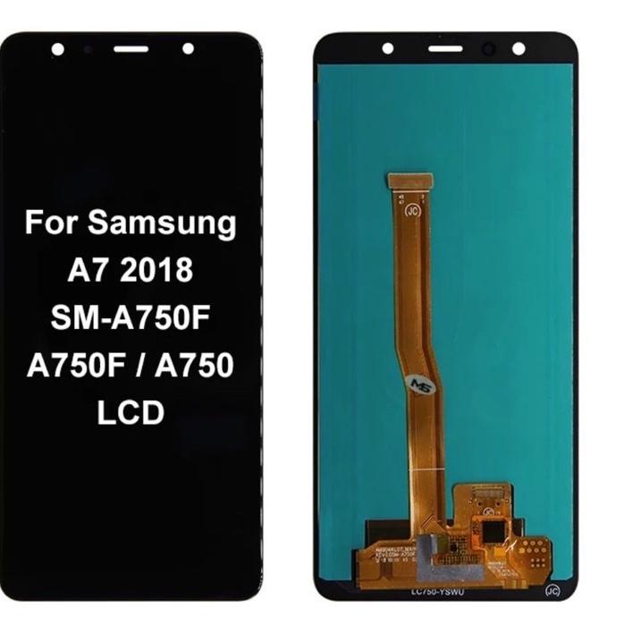 ゑ LCD TOUCHSCREEN SAMSUNG A7 2018 / A750 - AMOLED MR98