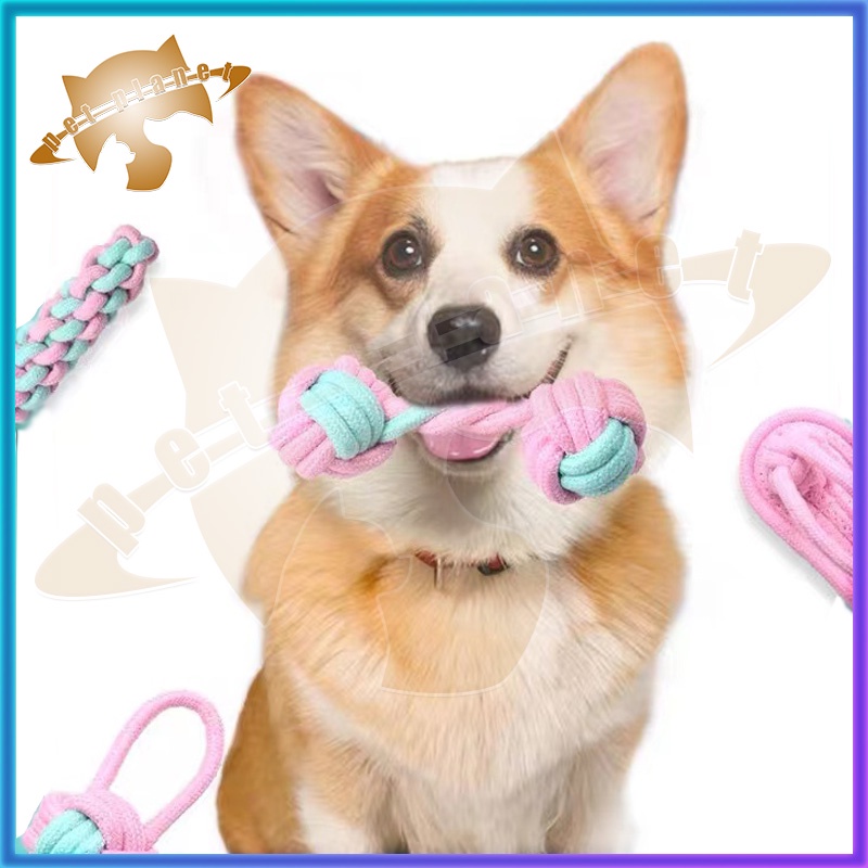 Mainan Tali Gigit Anjing Mainan Kucing Dog Toys