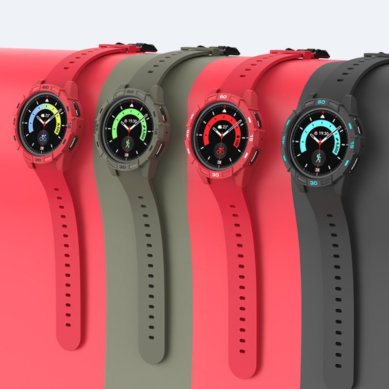 Zzz Soft TPU Clear Screen Protector Full Cover Cakupan Cover Bingkai Anti Gores Shell Housing Untuk Watch 5pro 45mm Smartwatch