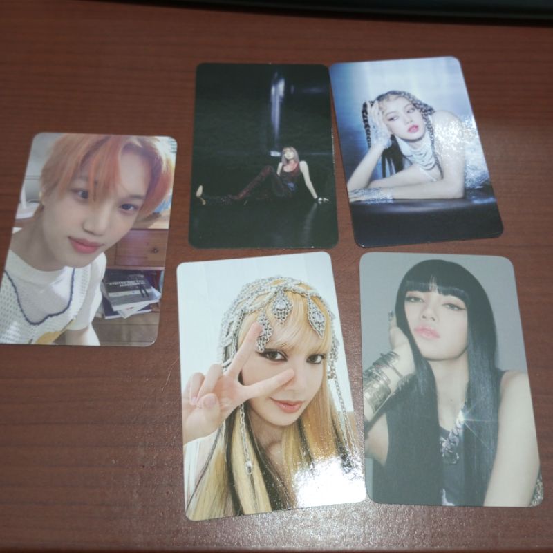 PC PHOTOCAD LISA LALISA BORN PINK DIGIPACK BLACKPINK ALBUM KAI DFTF EXPANSION EXO