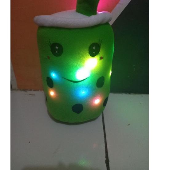 Pusat Termurah Boneka Boba Lampu LED Mainan Anak Boba Viral Lucu 30Cm Murah