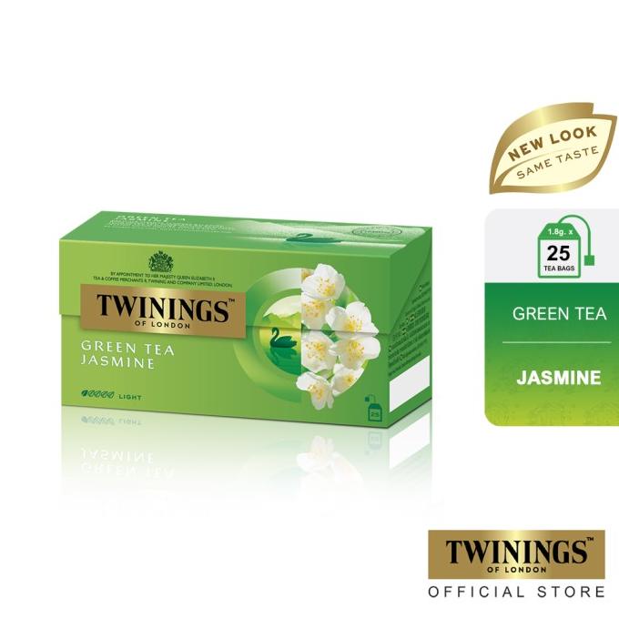 

Twinings Teh Hijau Celup Jasmine Green Tea 25x1.8gr