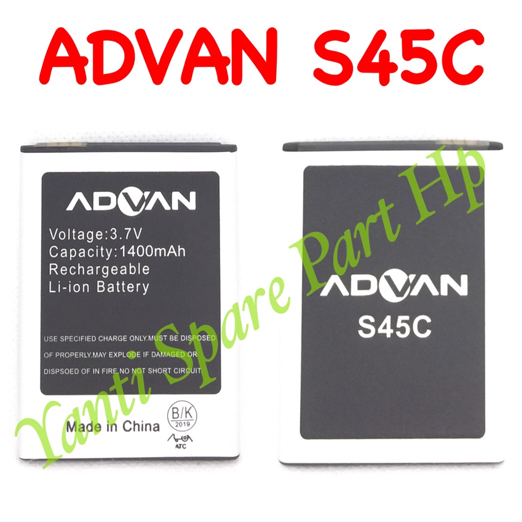 Baterai Advan S45C S45A Original New