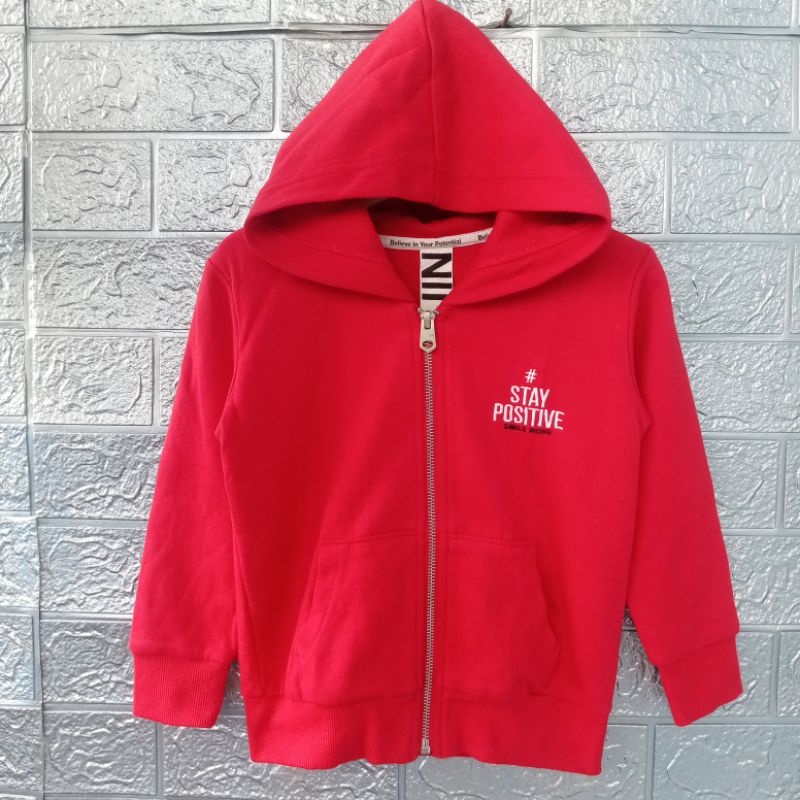 NII Zipper Hoodie Anak