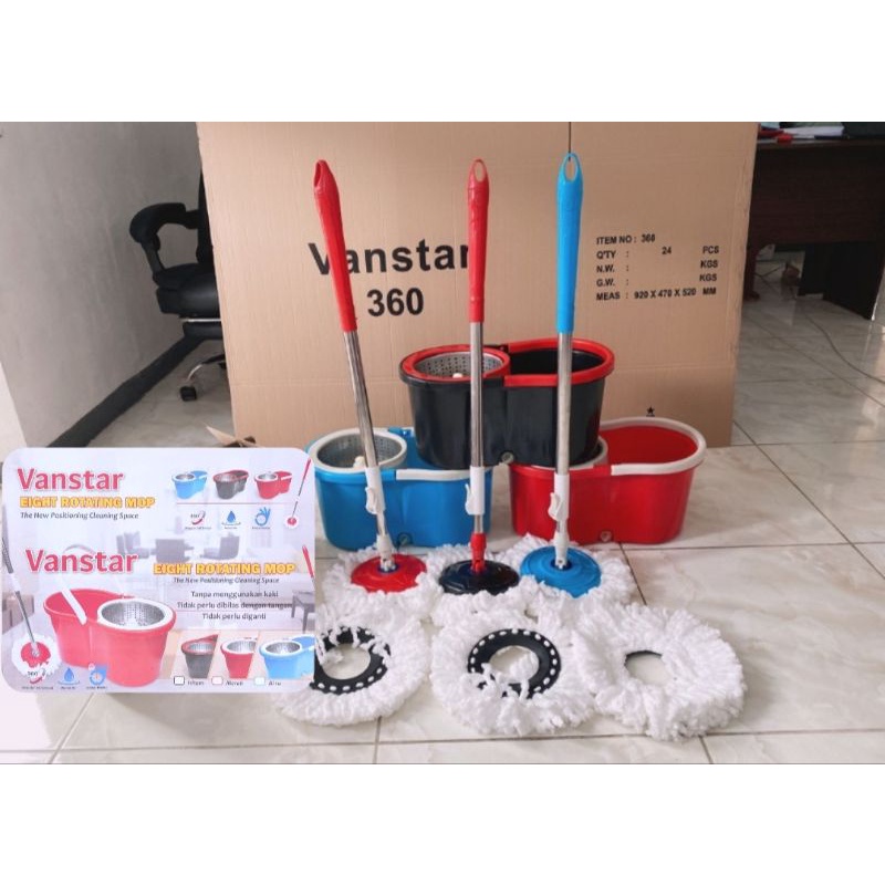 Pel putar Magic Mop Stainless VanStar