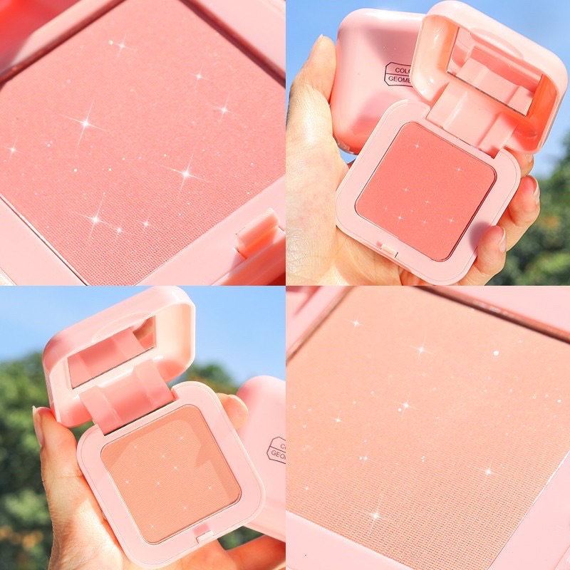 {Bisa kirim instant COD Medan Termurah}Lameila Color Geometry Candy Blush On Korea Natural 6 Warna Cantik Blusher Korea