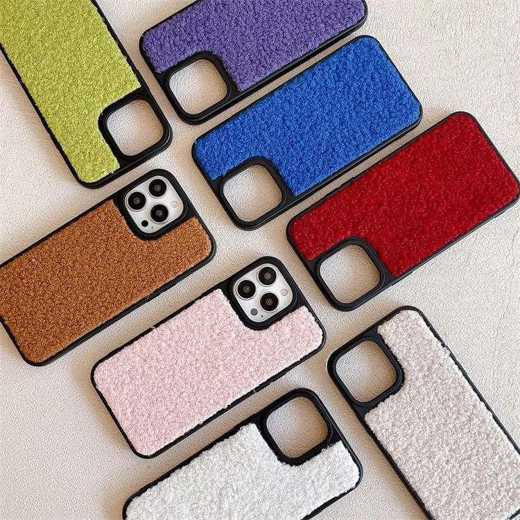 CASE BACK SOFT KOREAN BLUDRU BASIC CANDY WOOL KNIT CASE IPHONE 14PROMAX 14PRO 14 13 PROMAX 13 PRO 13 12 PROMAX 12 PRO 12 11 PROMAX 11