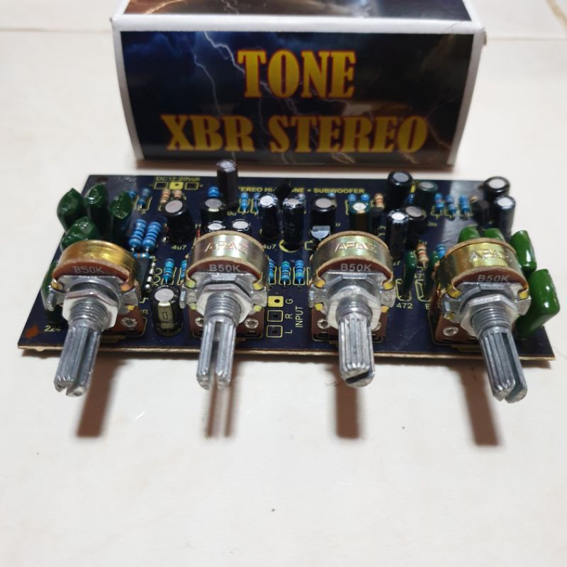 Tone Control Setereo xbr radiator subwoferr excellent