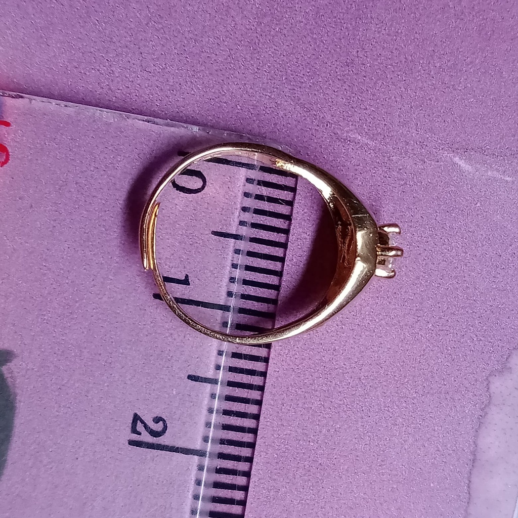 Cincin anak emas 17k - 1 gr kadar 750 - 4058