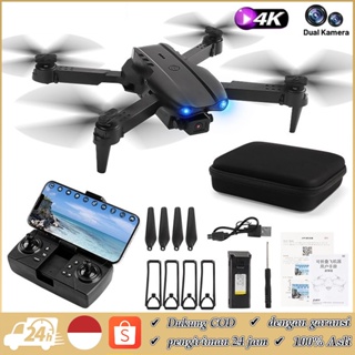 RC Drone E99 K3 Pro 4K Dual Kamera Avoid Obstacles WIFI FPV Fotografi Udara Helikopter Foldable Quadcopter Drone