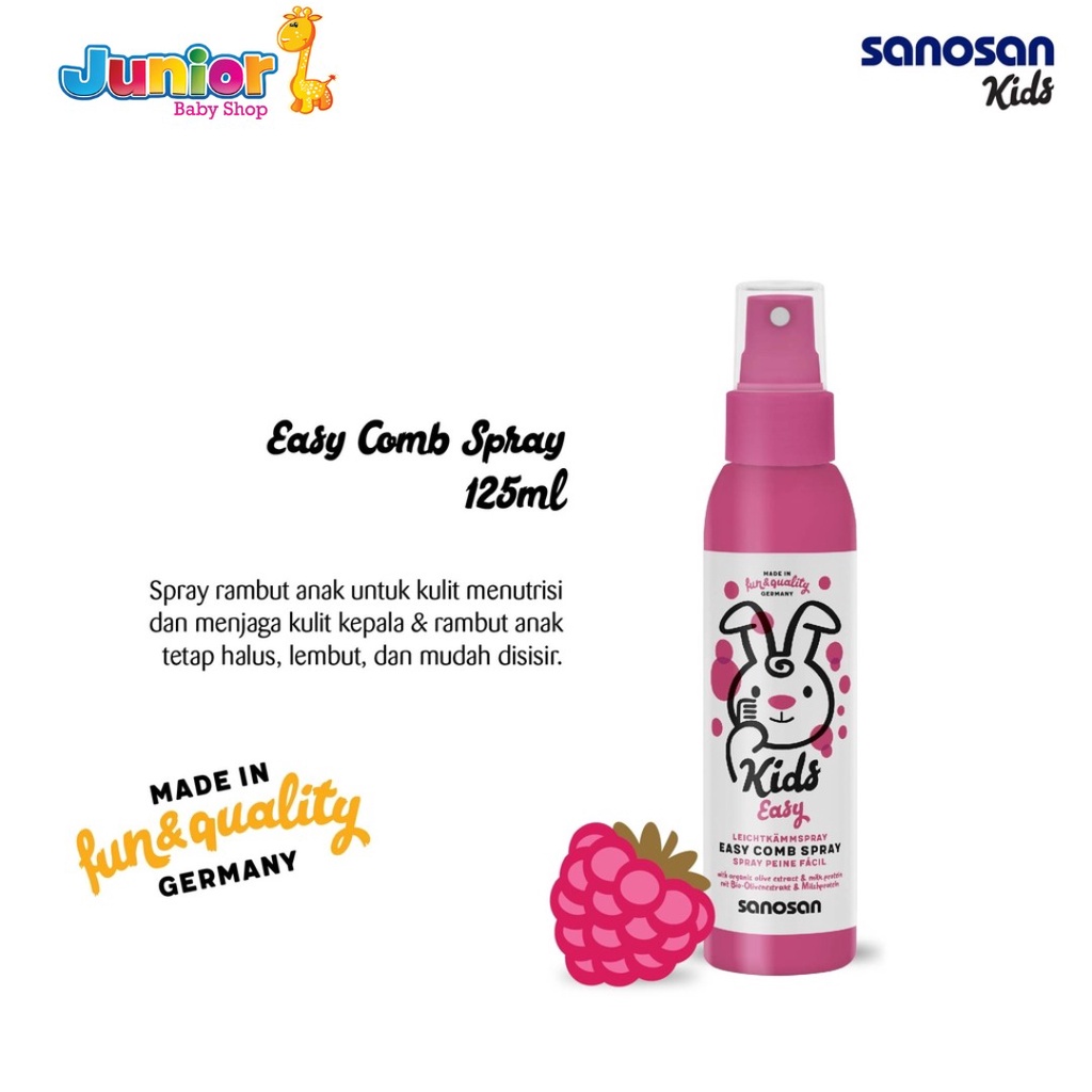 Sanosan Kids Easy Comb Spray 125ml