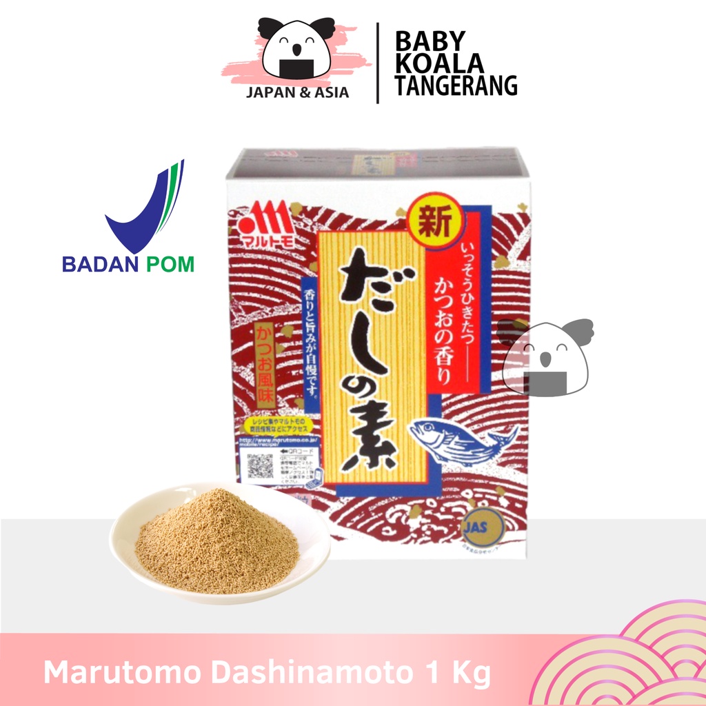 

MARUTOMO Dashinomoto Hondashi 1 Kg │ Import Dashi Kaldu Ikan Katsuobushi Kuah Ramen.