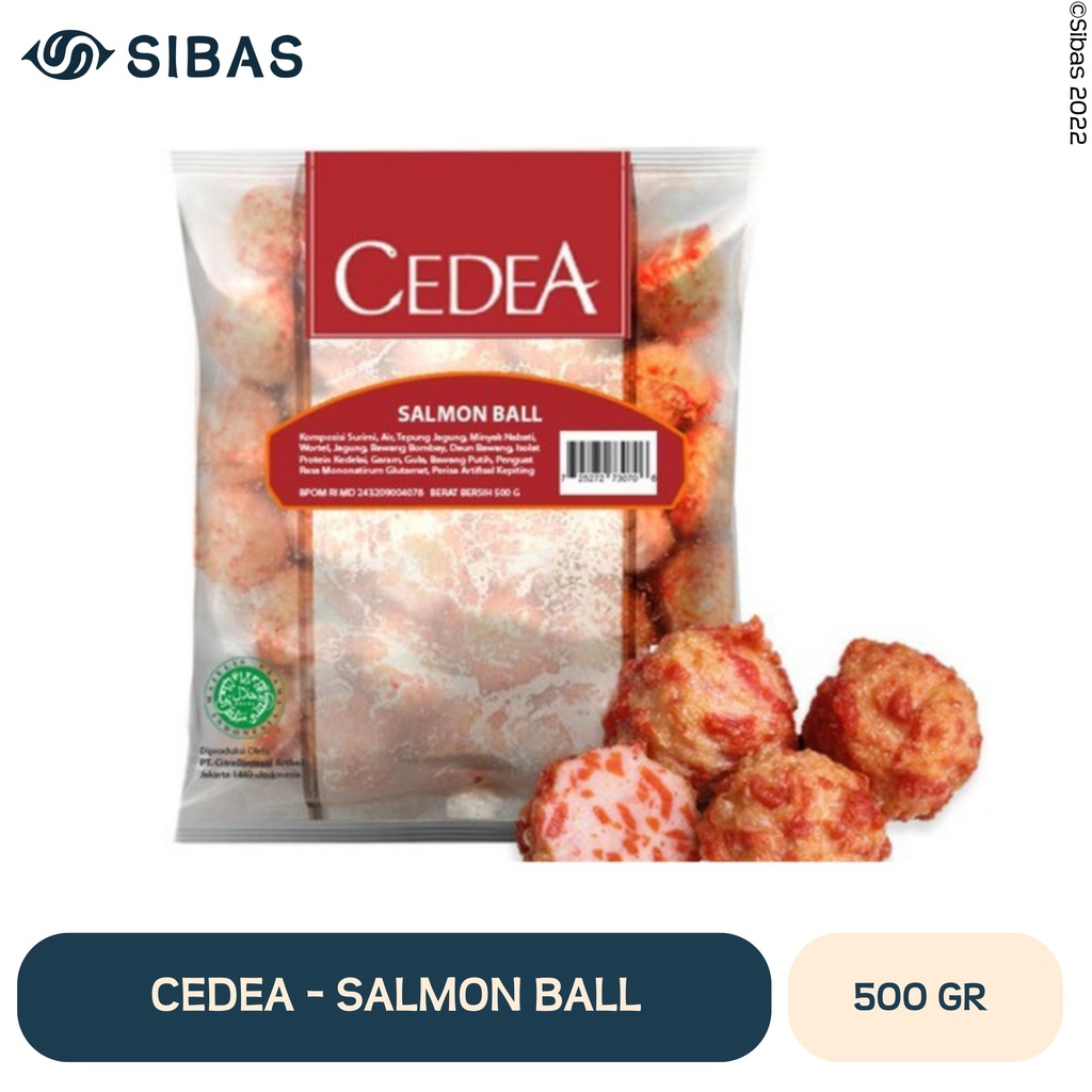 

CEDEA Salmon Ball [500g]/Bakso Salmon