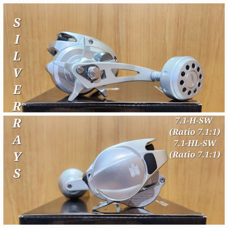 Reel BC Tridentech SilverRays SW BayJigging New 2022