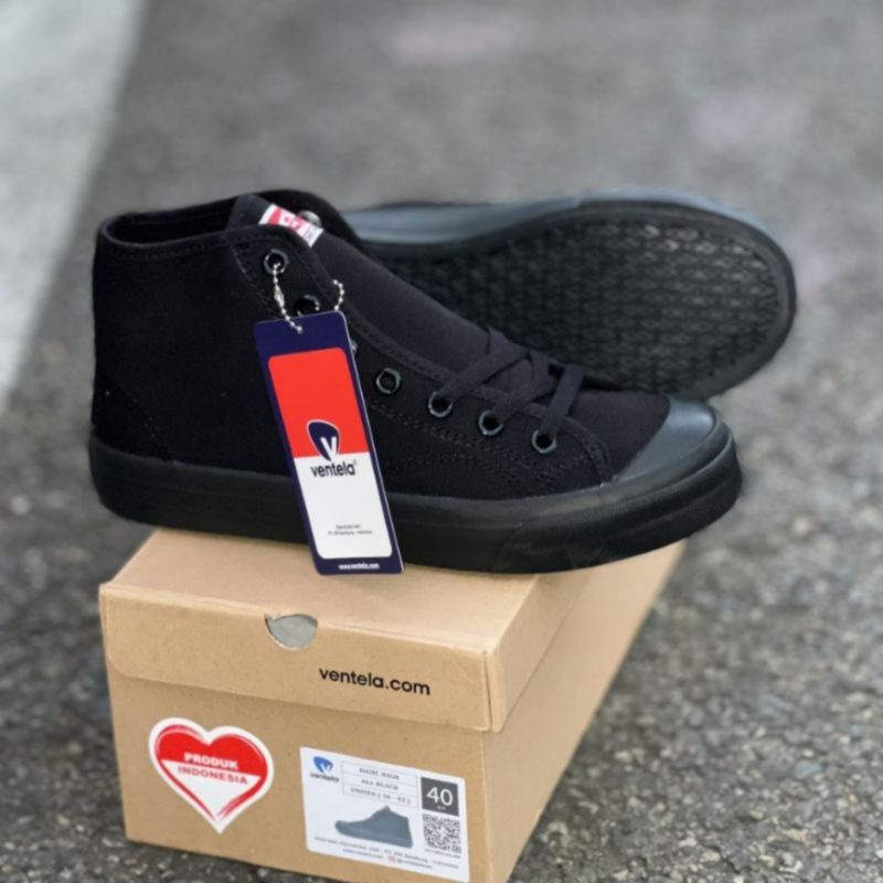 Ventela Basic All Black High 100% Original