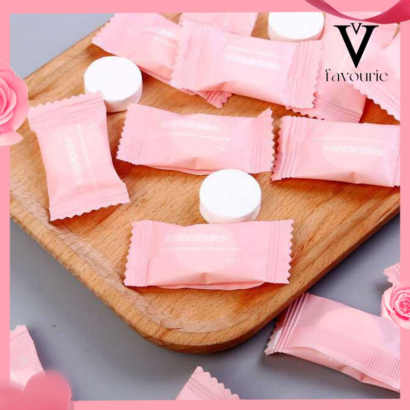 CODCleansing Wipes Portable Mini Kartun Lucu Untuk Pembersih Makeup-FA