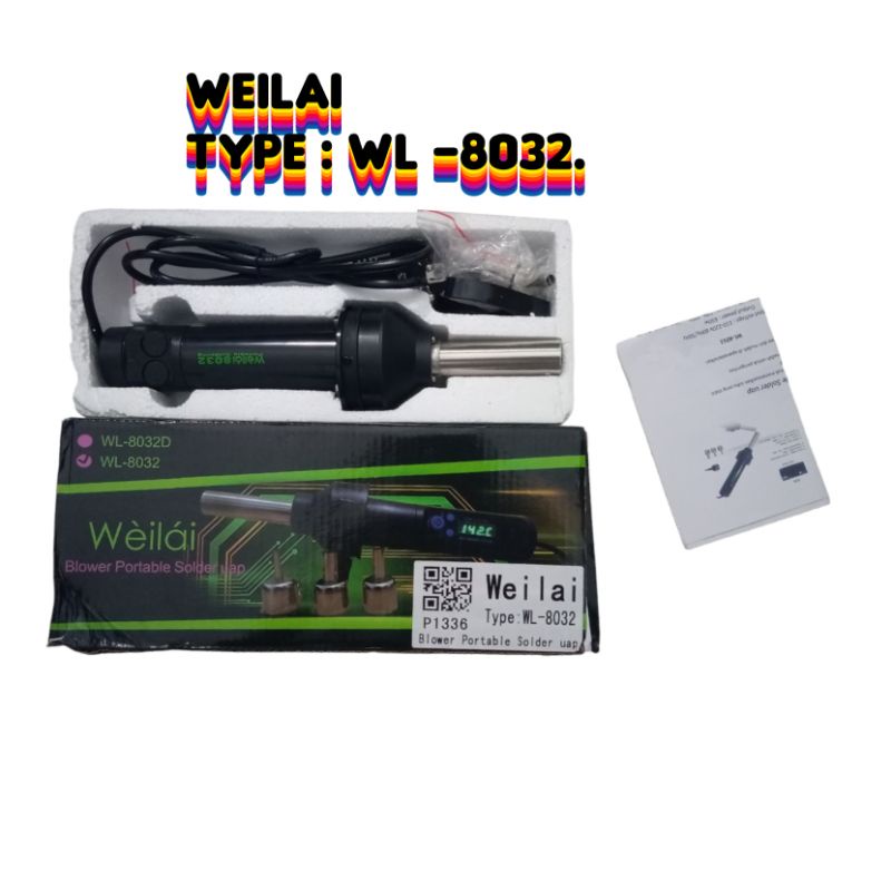 Jual Solder Uap / Blower / Portable Solder Uap 8032 (3pcs Mata) analog