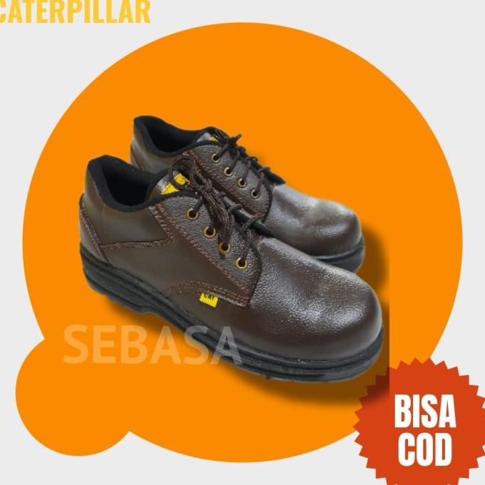 Safety Shoes Sepatu Caterpillar Pendek Sepatu Kerja