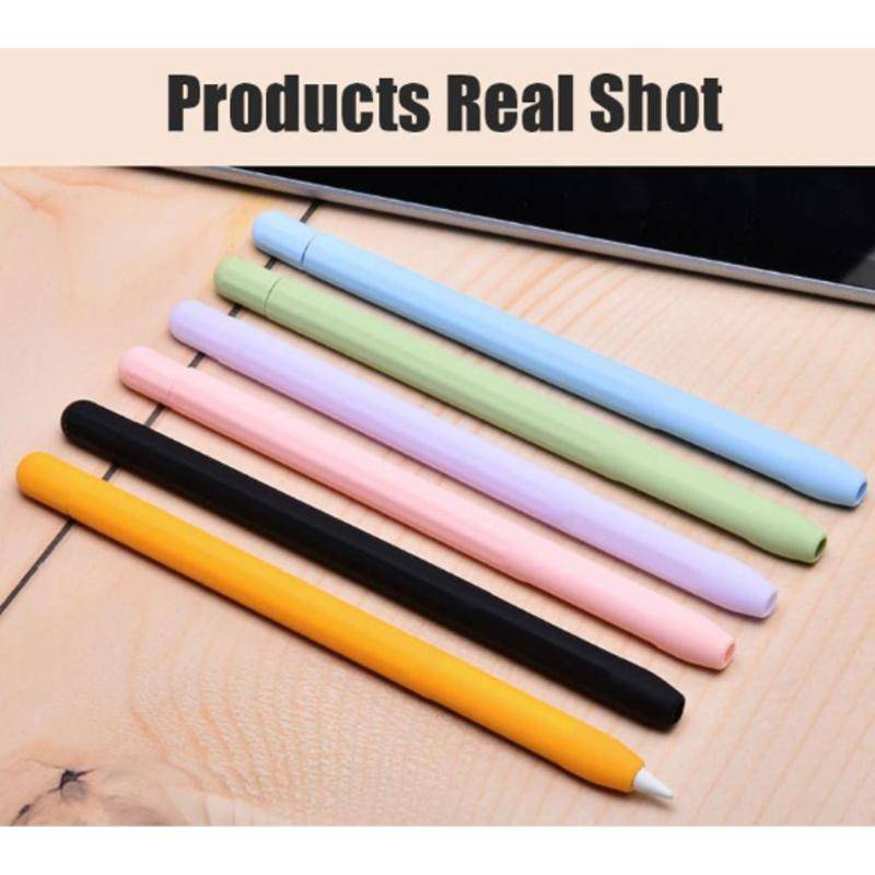 Cases for Apple Pencil2 1 Case Tempat Pensil Silikon Lembut Untuk iPad Tablet Touch Pen Pelindung Sarung Lengan