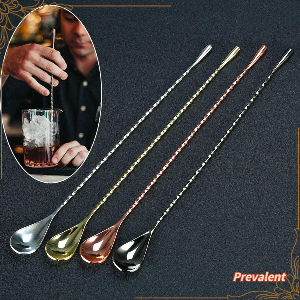 Preva Sendok Cocktail Sendok Spiral Stirring Bar Aksesoris Bartender Tools