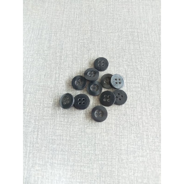 KANCING KERAH LENGAN KEMEJA KANCING KEMEJA KANCING SERAGAM LUBANG 4 KANCING HEM KANCING WARNA LENGKA