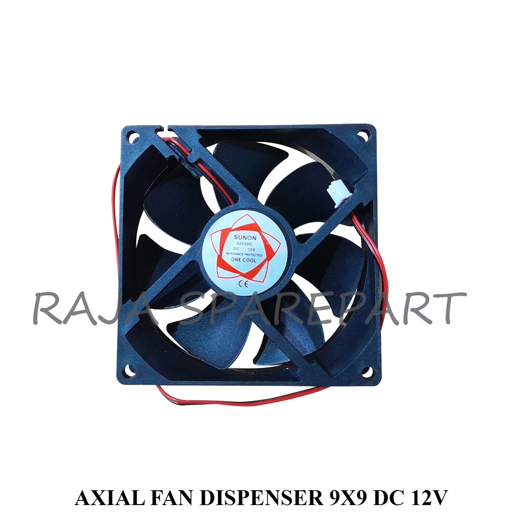 AXIAL FAN/FAN CASE/AXIAL FAN DISPENSER 9X9 DC 12V