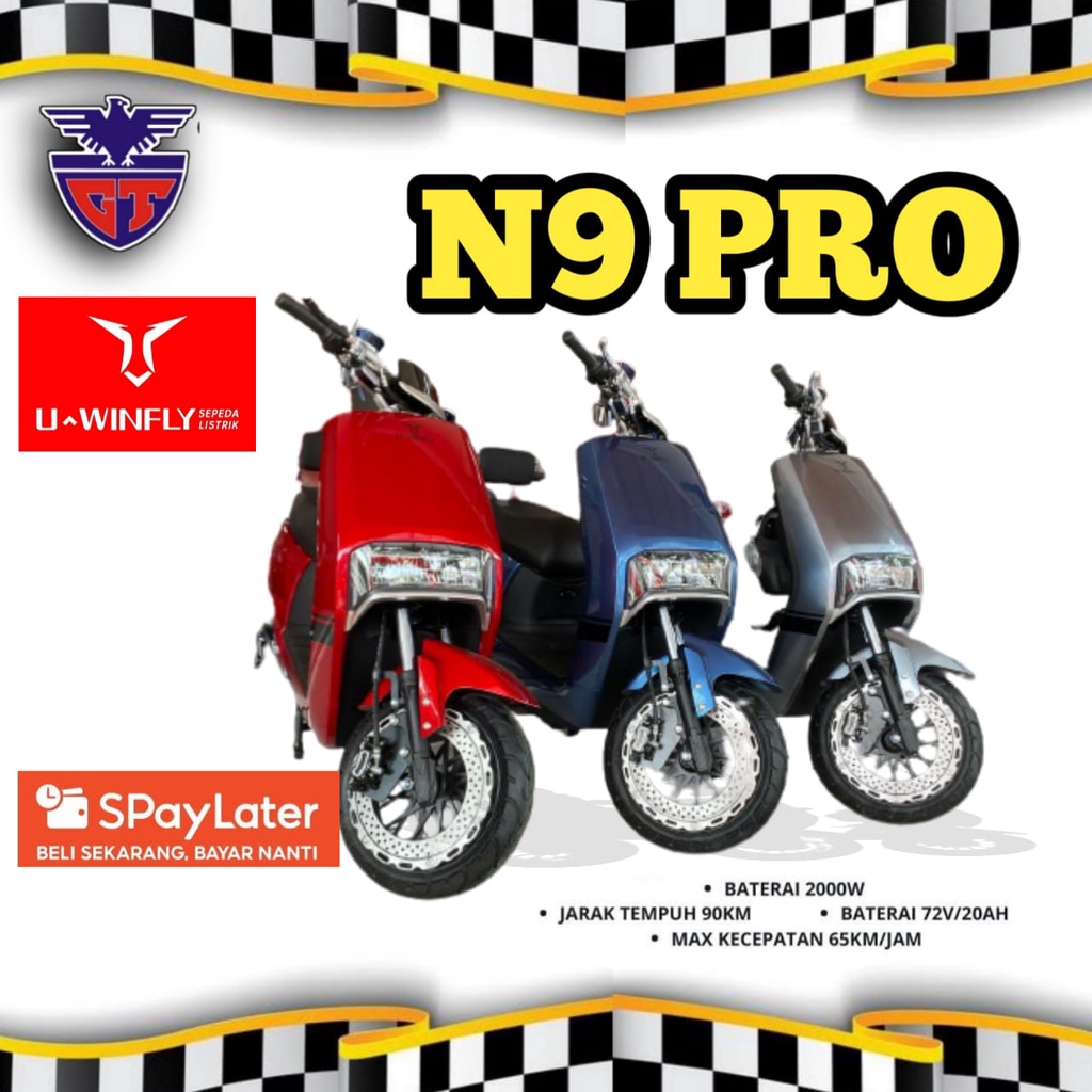 SEPEDA MOTOR LISTRIK UWINFLY N9 PRO