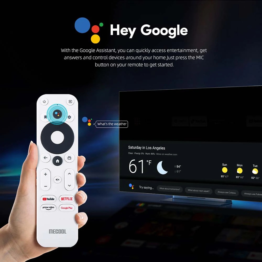 MECOOL KD5 - 1080P FHD Android TV Stick - Android 11 - TV Stick Android dari MECOOL - Sudah Disertifikasi oleh GOOGLE