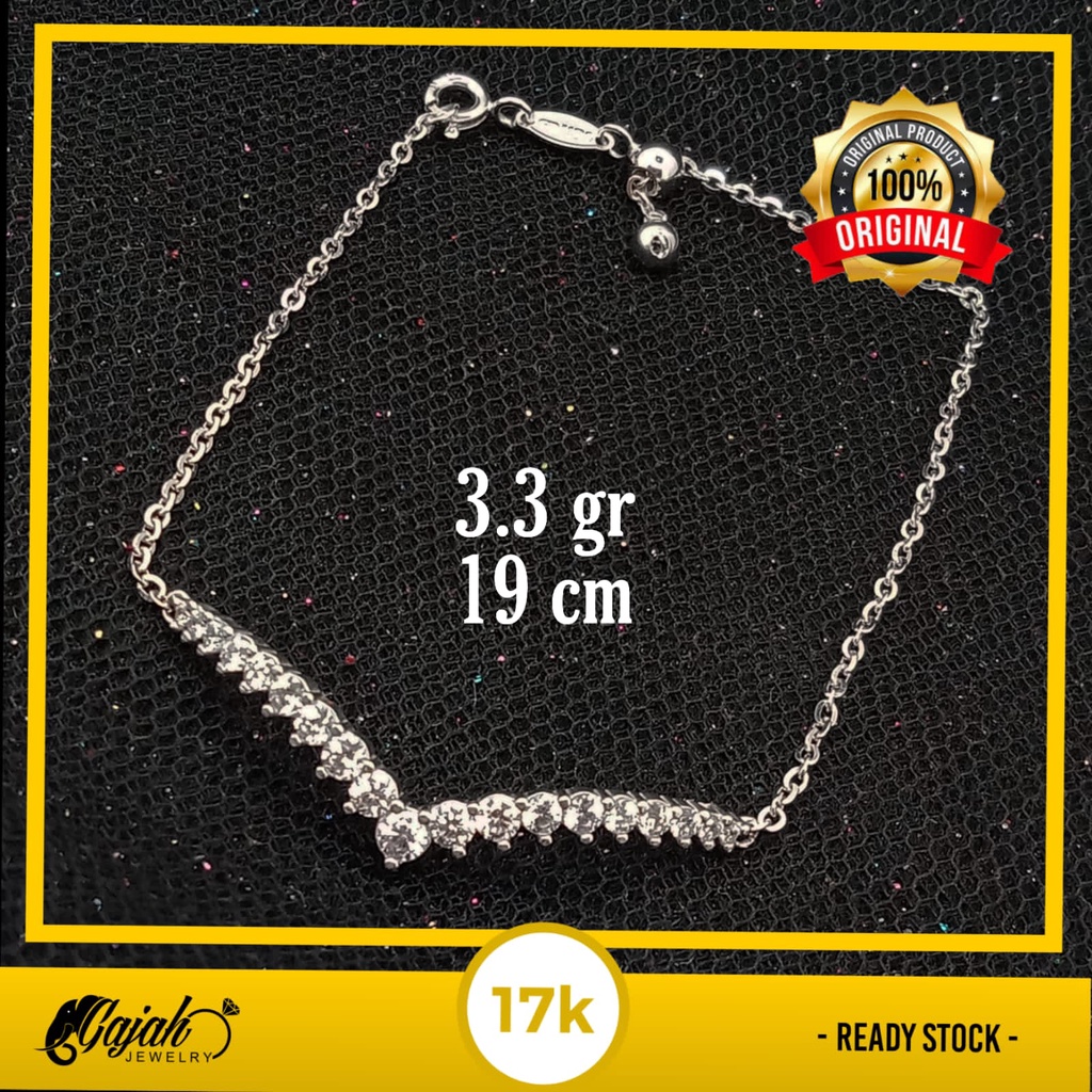 Gelang Emas 17K - 3.3 gr Kadar 750 - 913