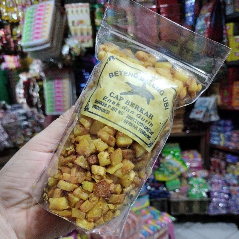 

kripik singkong daka-daka/singkong dadu kuning -175g