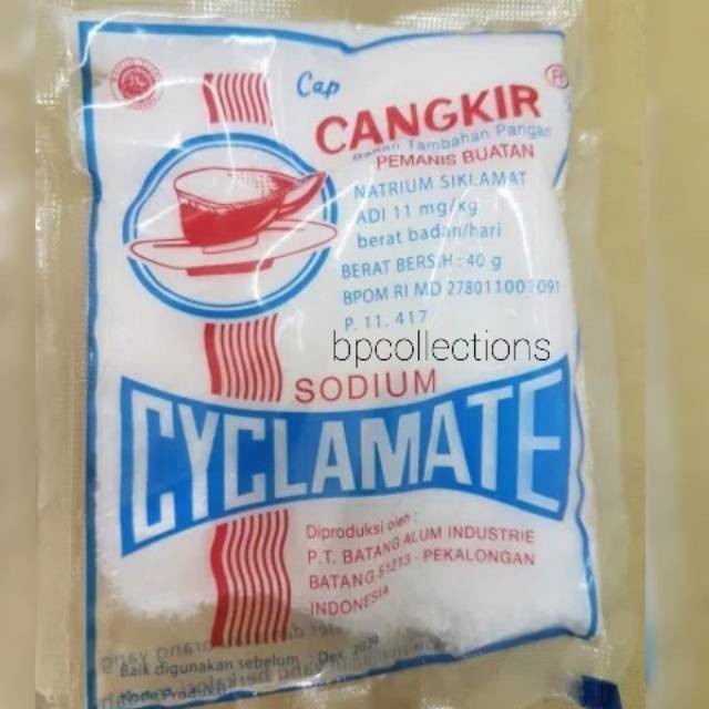 

gula Sodium Cangkir Pemanis Buatan Pengharum Makanan Cyclamate 1pcs
