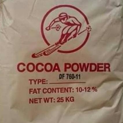 

1Kg Cokelat Bubuk Delfi Pure Cocoa Powder Coklat Bubuk Murni Type 760
