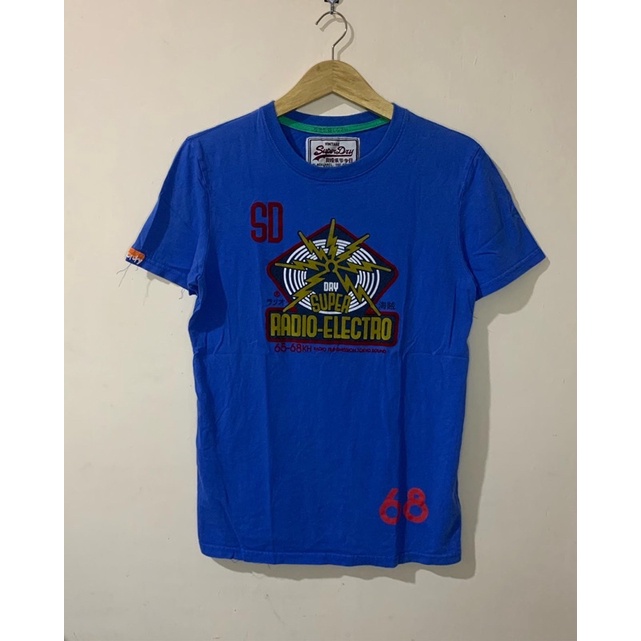 KAOS VINTAGE SUPERDRY RADIO ELECTRO SECOND ORIGINAL