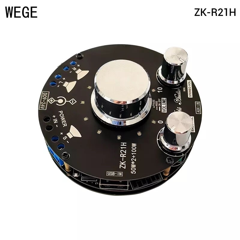 ZK-R21H Wuzhi Amplifier Class D 2.1 CH Bluetooth 5.1