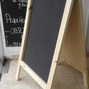 

PAPAN TULIS KAPUR 2 MUKA PAPAN BOARD KAYU PAPAN MENU CAFE DEKORASI