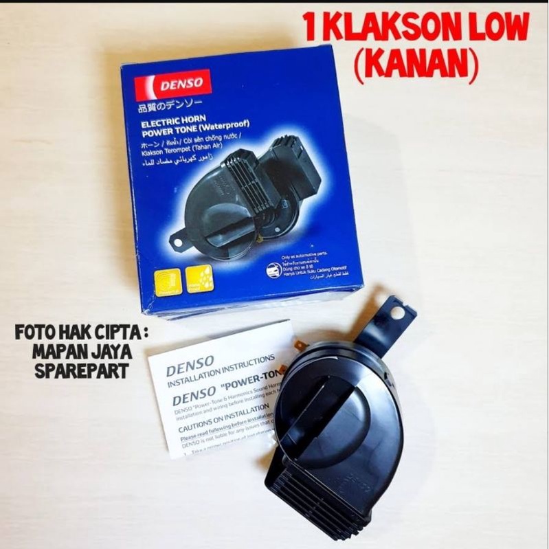 DENSO KLAKSON KEONG (ANTI AIR) - SEPEDA MOTOR &amp; MOBIL