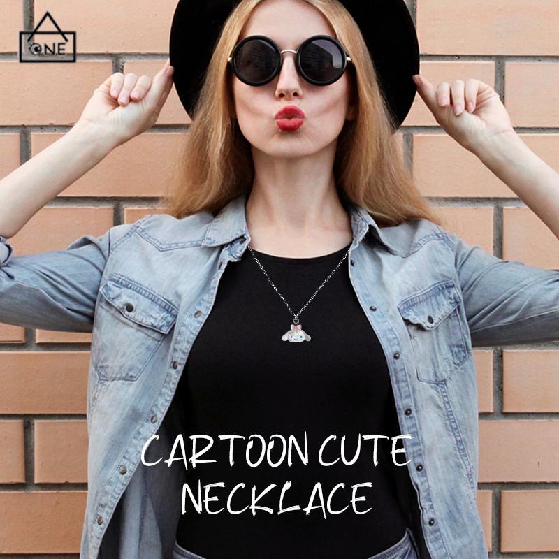 COD❤️Sanrio kartun kalung lucu aksesoris fashion Korea untuk pria dan wanita-A.one