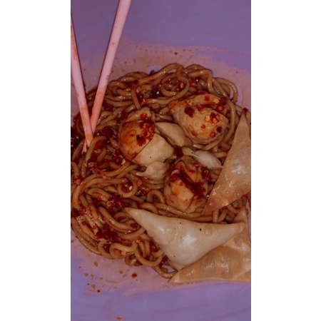 

mie jebew garut/makanan frozen