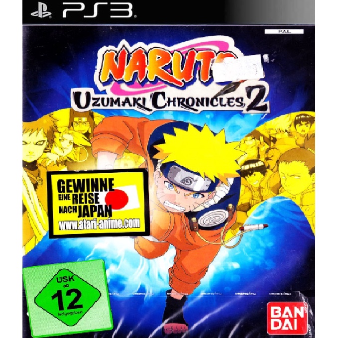 DVD Kaset Game PS2 PKG PS3 Multiman HEN Naruto Uzumaki Chronicles 2