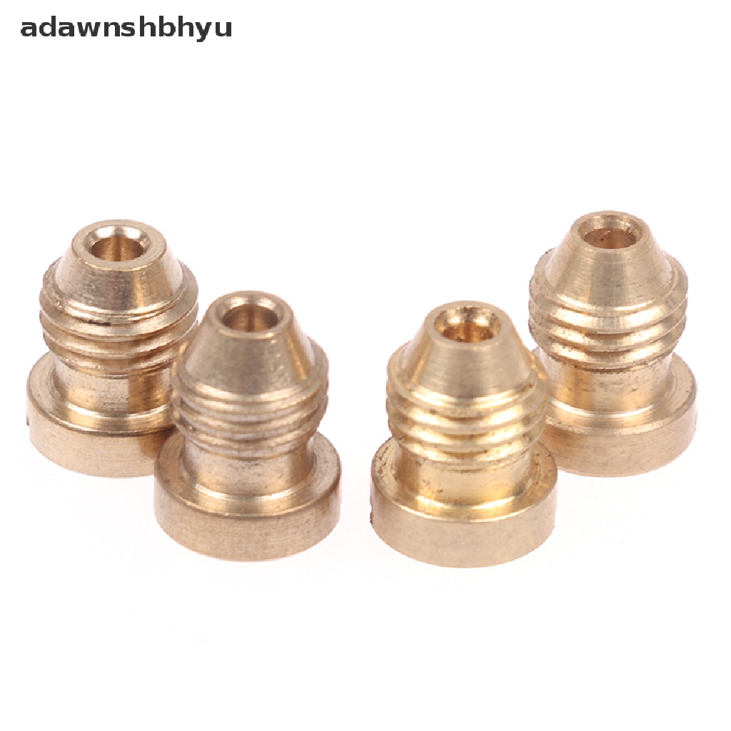 Adawnshbhyu 1mm/1.3mm Foam Cannon Orifice Nozzle Tips Drat Nozzle Untuk Snow Foam Lance ID