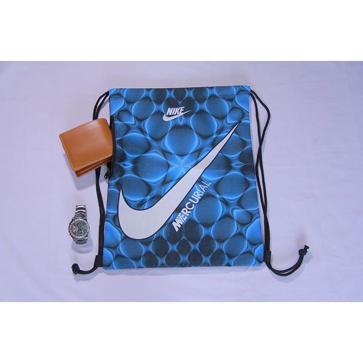 Tas Serut Futsal Sepak Bola Gymsack Stringbag Tas Nike Gymsack Nike Tas Serut Nike Tas Olah Raga Tas Sepatu