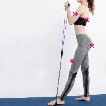 Tali Stretching Yoga Fitness Power Resistance / Tali Pemanasan Olahraga / Tali Stretching Pembentuk Otot Lengan Tangan Kaki Tubuh Badan Dada Speeds Original / Tali Karet Elastis Lentur Olahraga Di Rumah / Tali Streaching Alat Bantu Pemanasan Yoga Gym