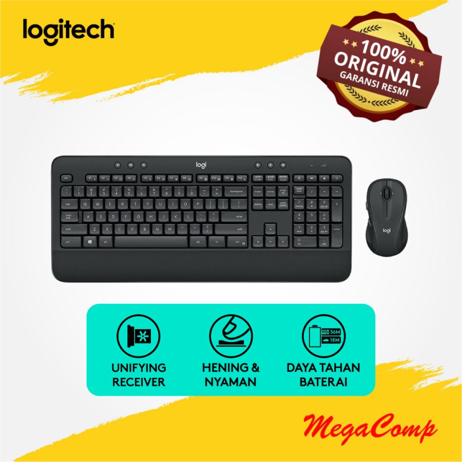 Keyboard Mouse Logitech MK545 Wireless