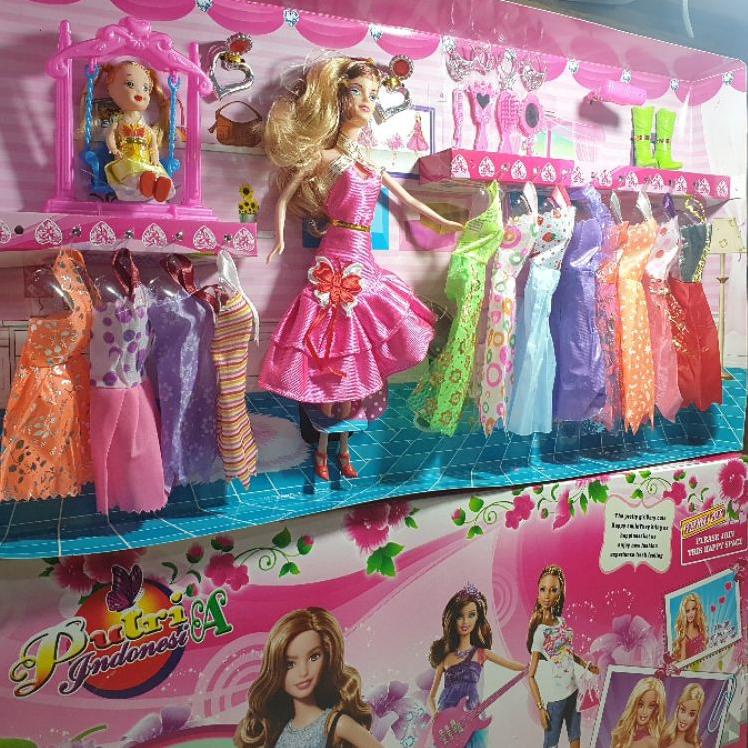 Update Surprise mainan boneka berbi &amp; baju ganti dan aksesoris boneka princess barbi