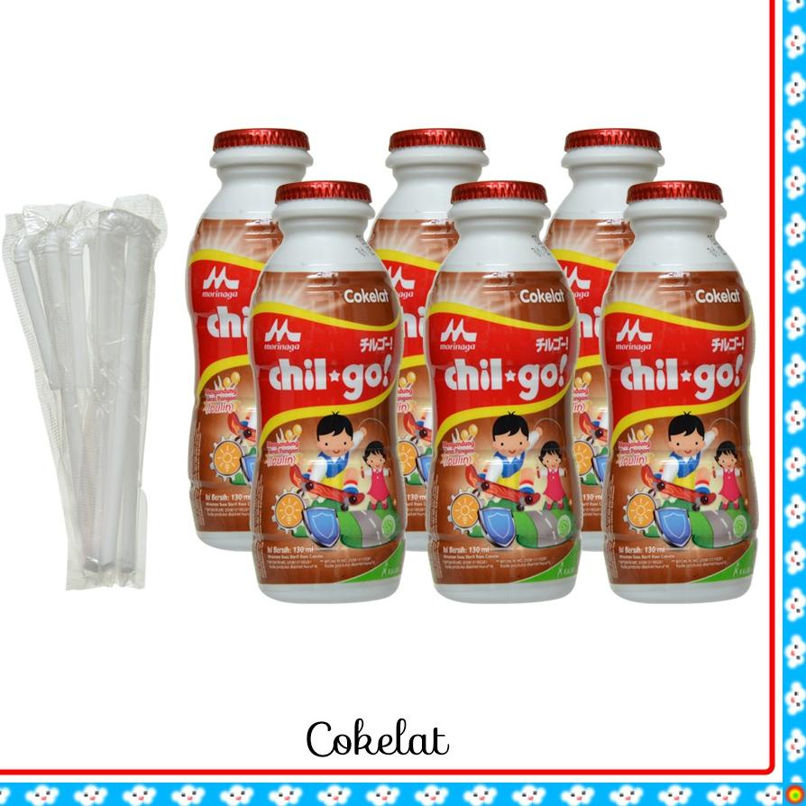 

[ SALE ] Chil Go Chilgo Susu Cair Siap Minum 130ml 1 Pack Isi 6 Usia 1-12 Tahun / Susu UHT