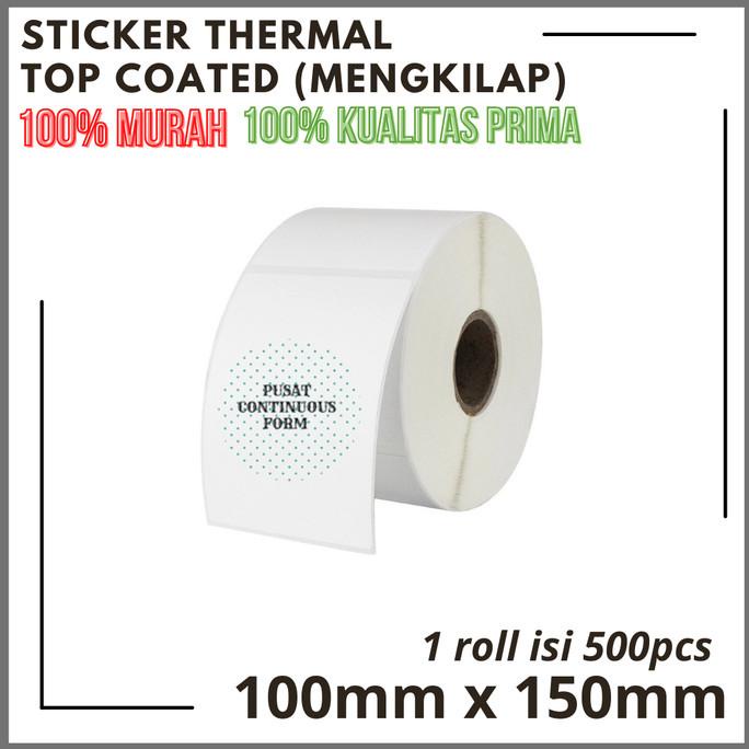 

STIKER LABEL THERMAL 100mm X 150mm 500 PCS